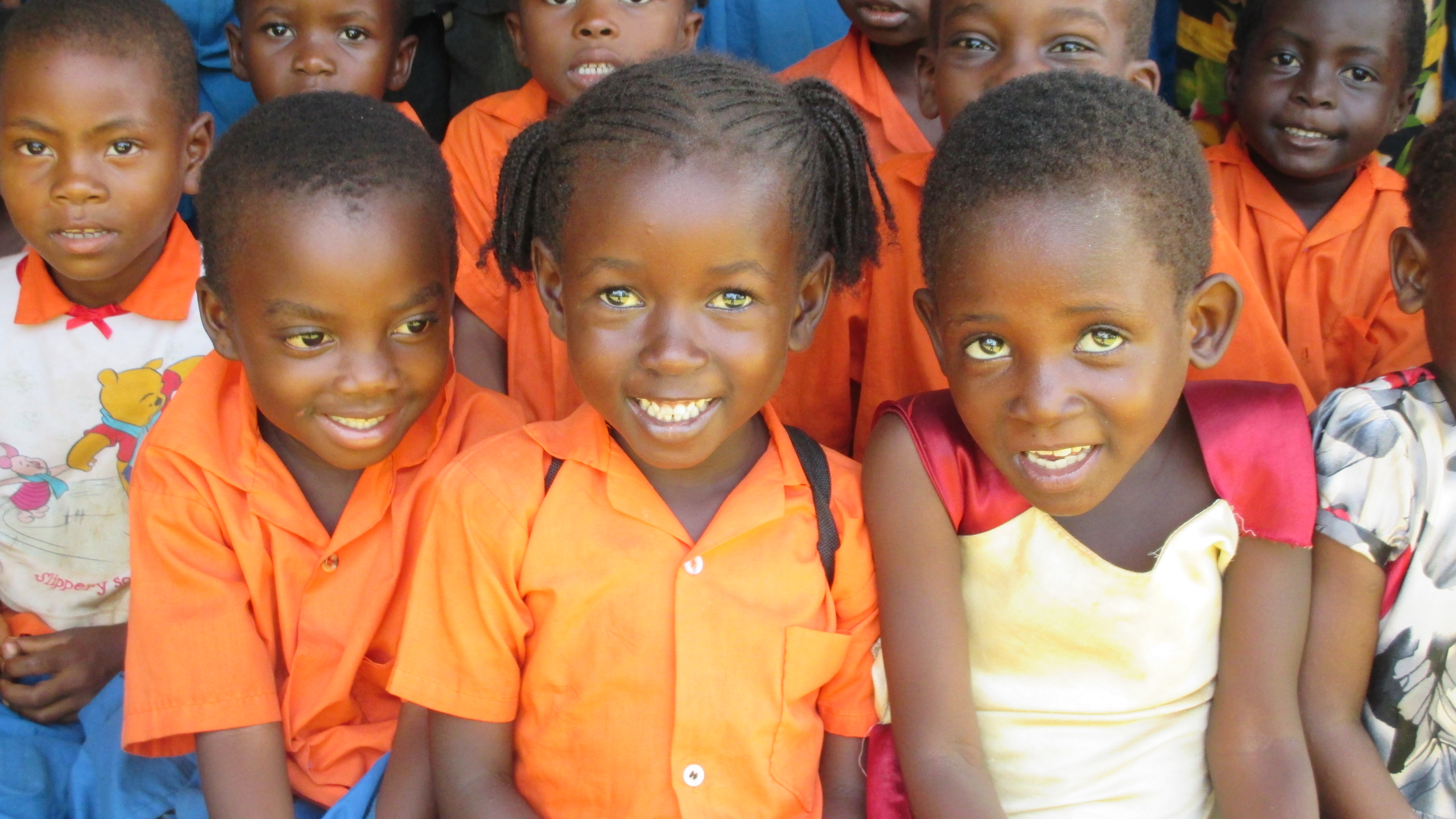 Skolbarn i Kenya